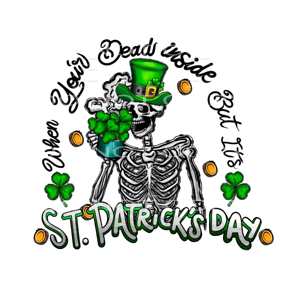 St Patrick’s Day #3087 Sublimation transfers - Heat Transfer