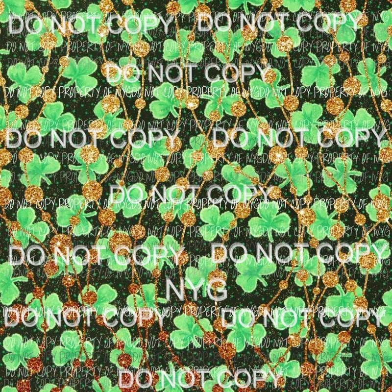 St Patricks Day Background Sheet #1 Sublimation transfers 13 x 9 inches Heat Transfer