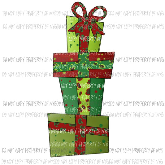 stacked presents Sublimation transfers Heat Transfer