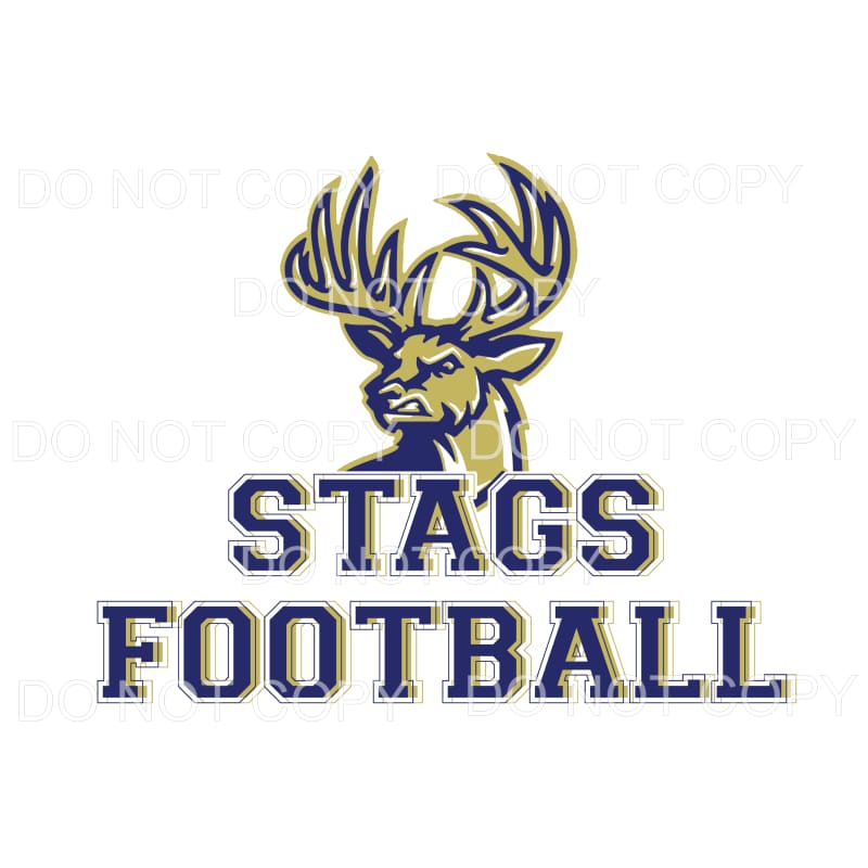 Stags Football # 2 Sublimation transfers - Heat Transfer