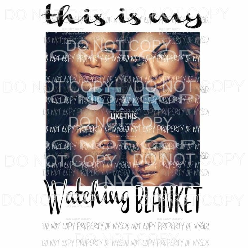 Star Like this blanket Sublimation transfers Heat Transfer