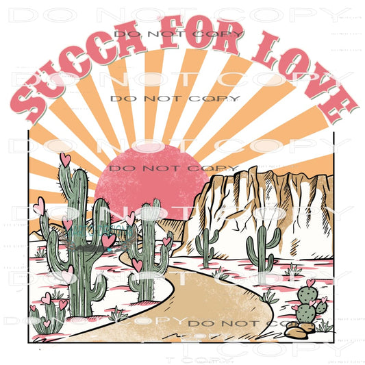 Succa For Love #9041 Sublimation transfers - Heat Transfer