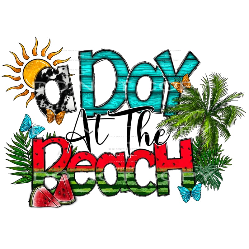 Summer #3477 Sublimation transfers - Heat Transfer Graphic