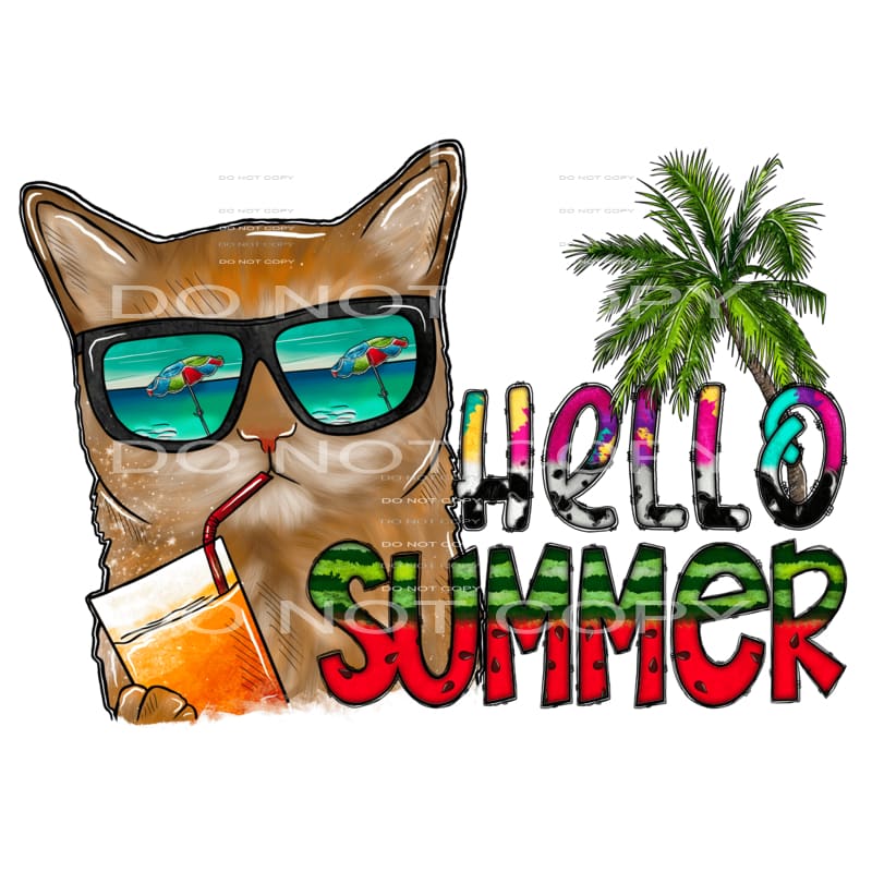 Summer #3500 Sublimation transfers - Heat Transfer Graphic