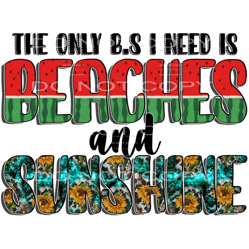Summer #3544 Sublimation transfers - Heat Transfer Graphic