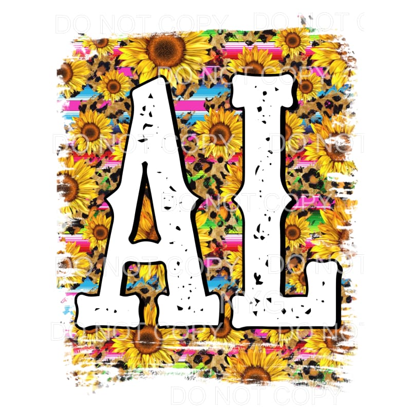 Sunflower Serape States All states in drop down menu 