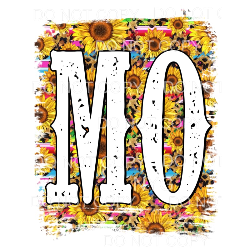 Sunflower Serape States All states in drop down menu 