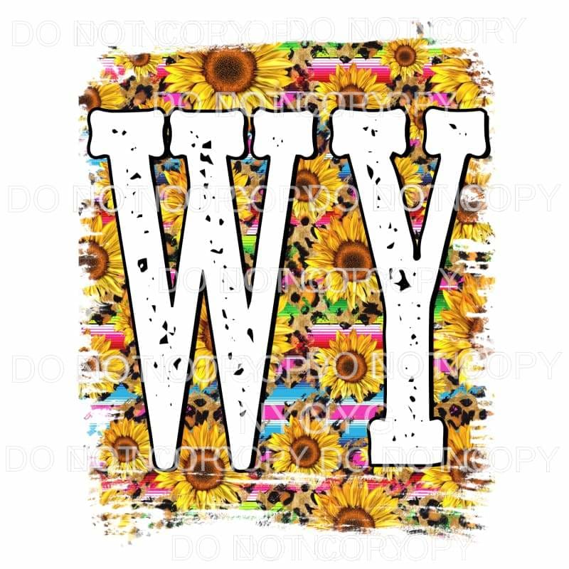 Sunflower Serape States All states in drop down menu 