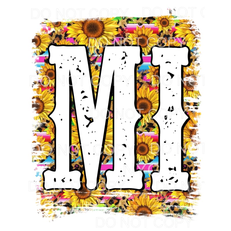 Sunflower Serape States All states in drop down menu 