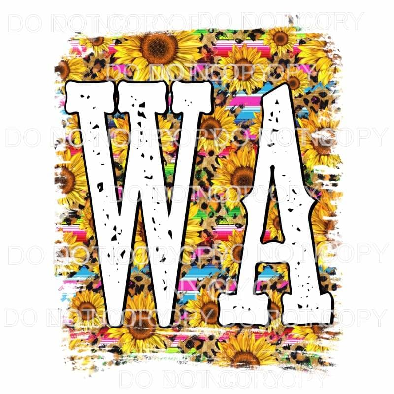 Sunflower Serape States All states in drop down menu 