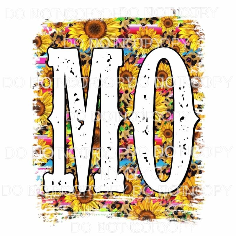 Sunflower Serape States All states in drop down menu 
