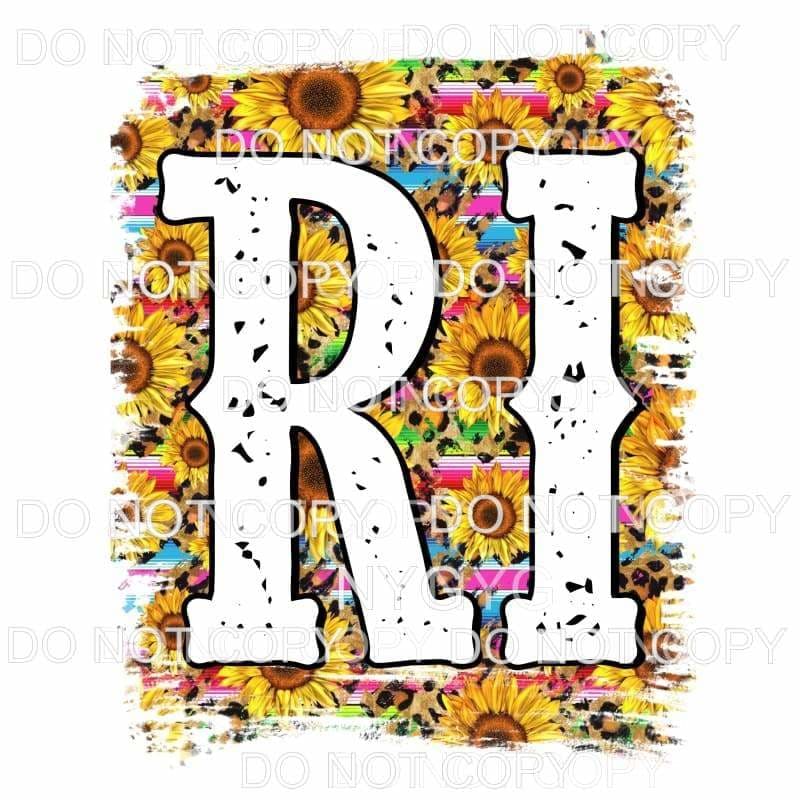 Sunflower Serape States All states in drop down menu 