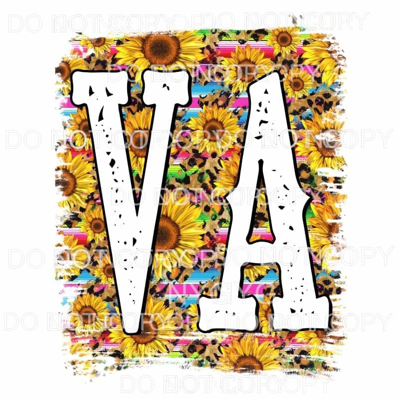 Sunflower Serape States All states in drop down menu 
