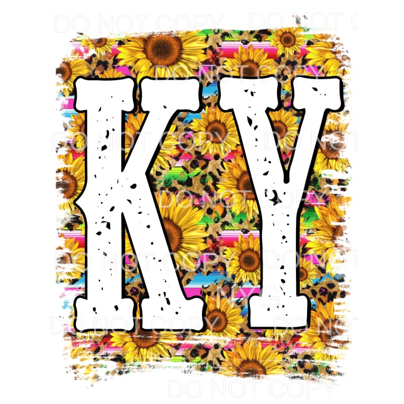 Sunflower Serape States All states in drop down menu 