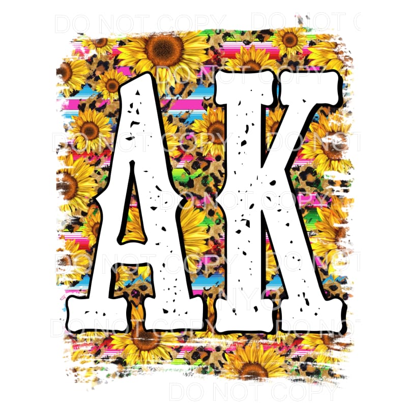 Sunflower Serape States All states in drop down menu 