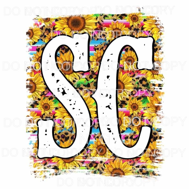 Sunflower Serape States All states in drop down menu 