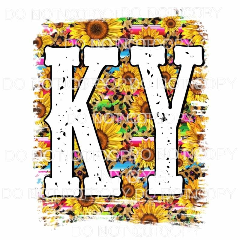 Sunflower Serape States All states in drop down menu 