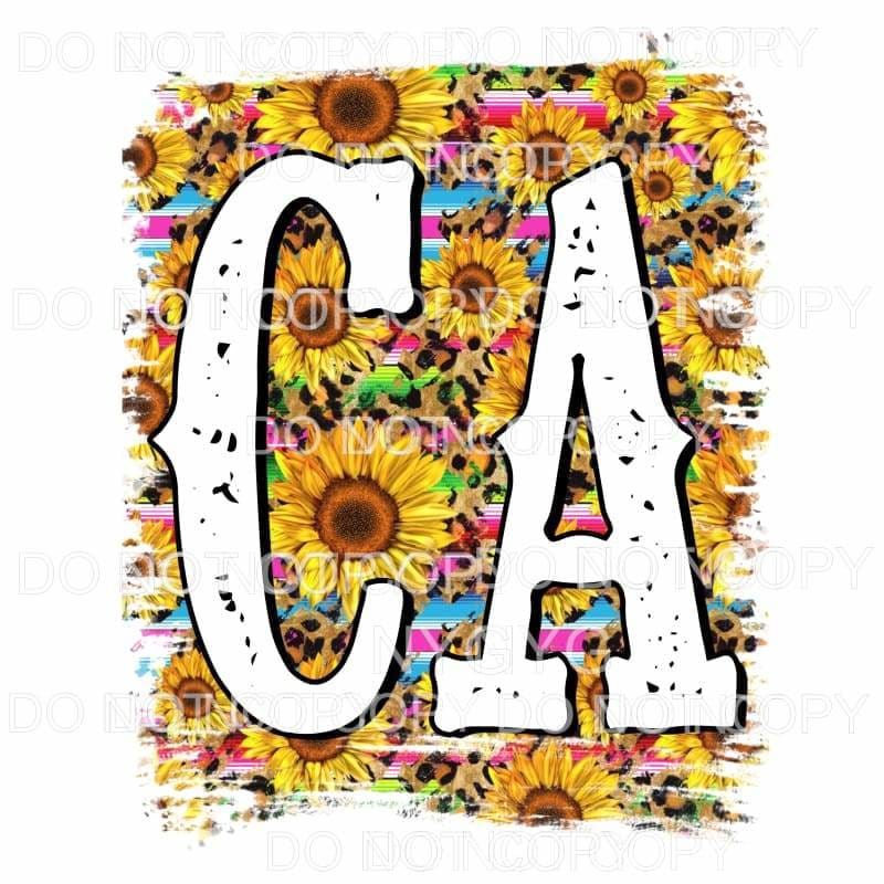 Sunflower Serape States All states in drop down menu 
