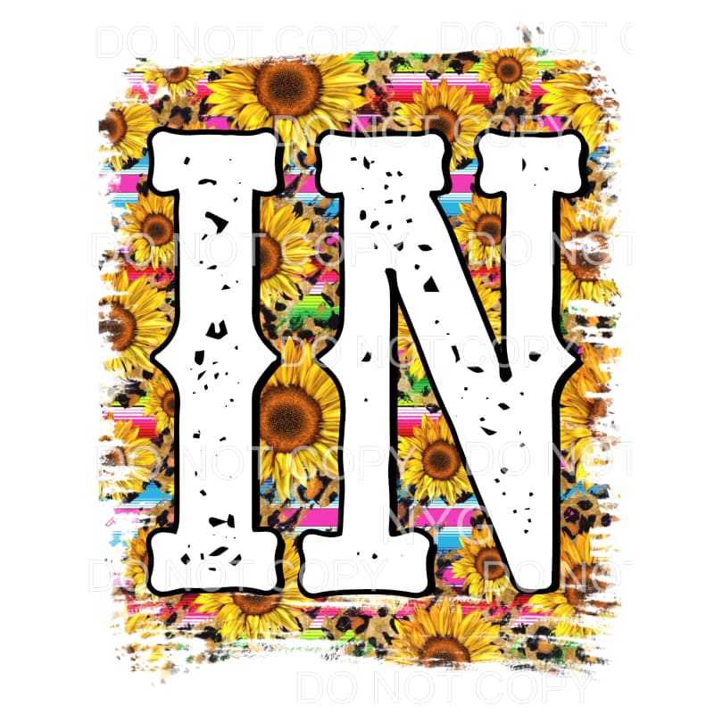 Sunflower Serape States All states in drop down menu 
