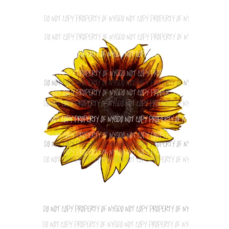Sunflower Sublimation transfers Heat Transfer