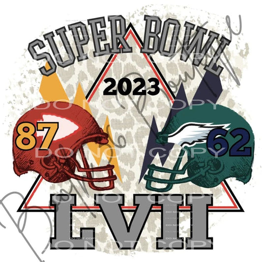 Super bowl 2023 # 8018 Sublimation transfers - Heat Transfer