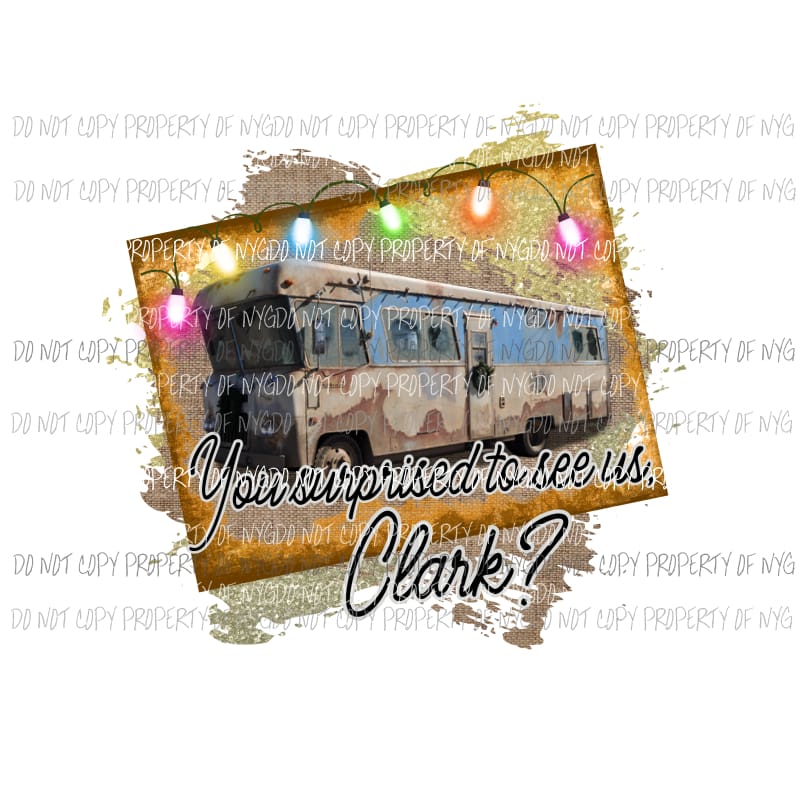 surprised to see us clark Sublimation transfers Heat Transfer