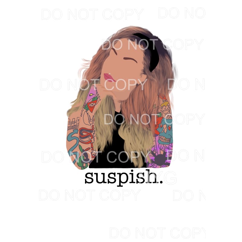 Suspish Baile Sarian Sublimation transfers - Heat Transfer