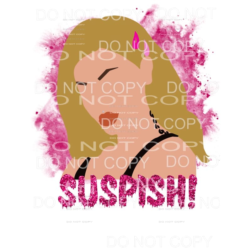 Suspish Bailey Sarian Sublimation transfers - Heat Transfer