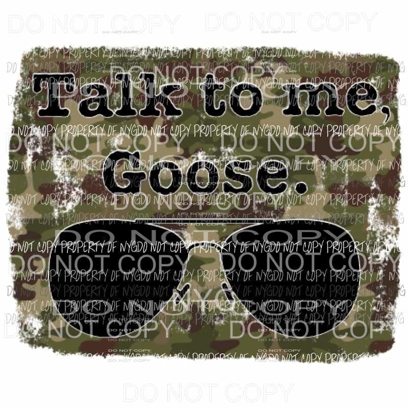 Talk to me goose # 2 Sublimation transfers Heat Transfer
