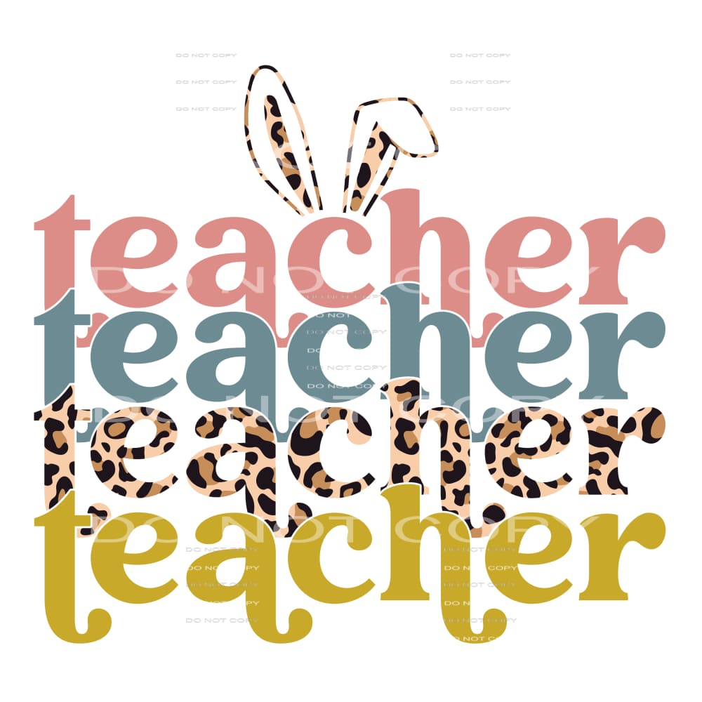 teacher #4303 Sublimation transfers - Heat Transfer