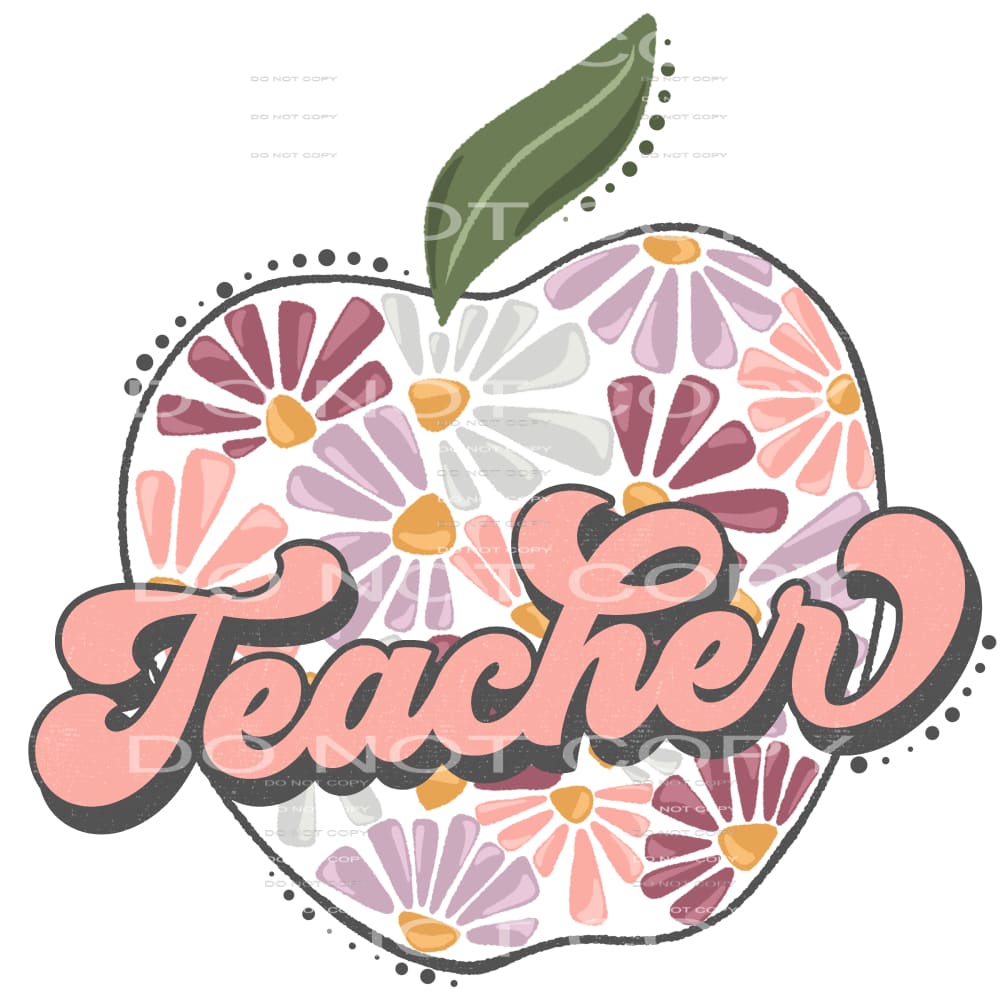 Teacher # 935 Sublimation transfers - Heat Transfer Graphic