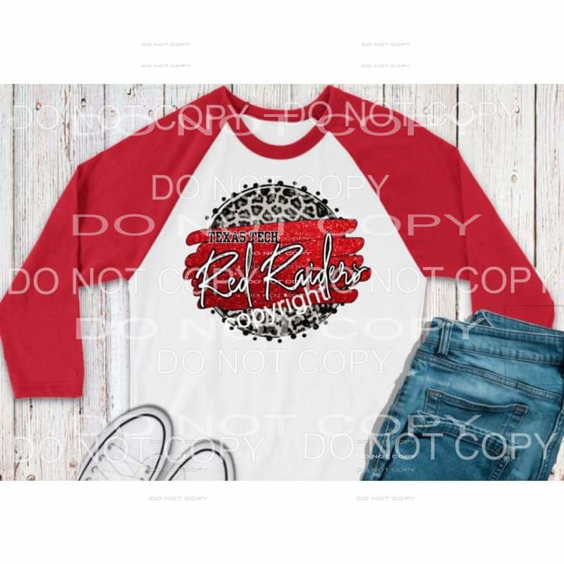 Texas Tech Red Raiders # 154 Screen Print Can go on any 