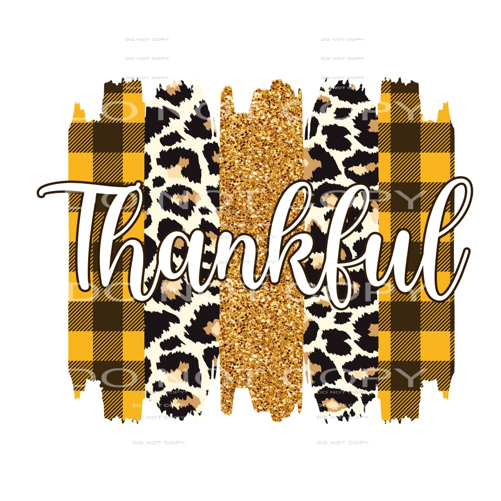 thankful #7601 Sublimation transfers - Heat Transfer