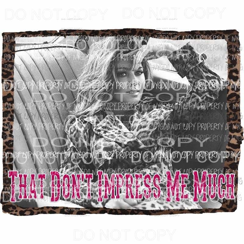 That dont impress me much Sublimation transfers Heat Transfer