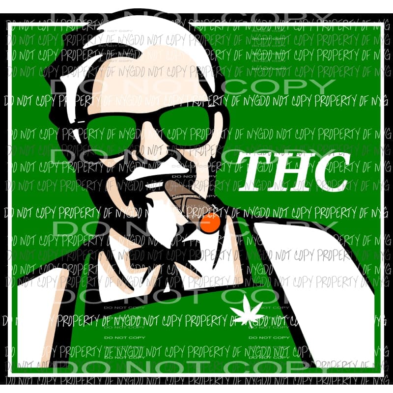 THC Sublimation transfers Heat Transfer