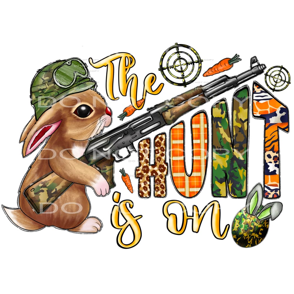 The Hunt Is On #4392 Sublimation transfers - Heat Transfer