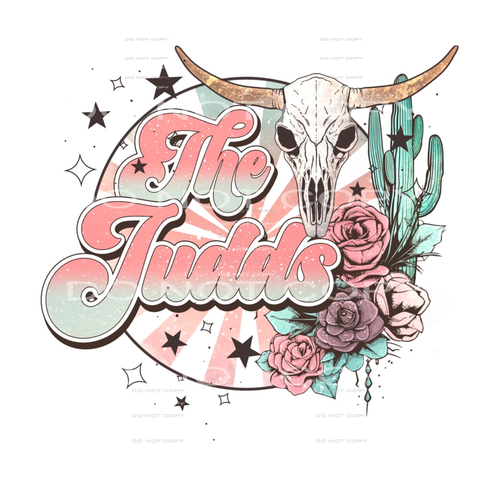 The Judds # 346 Sublimation transfers - Heat Transfer