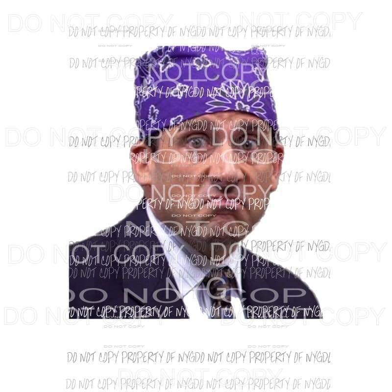 The Office #3 steve carell michael scott Sublimation transfers Heat Transfer
