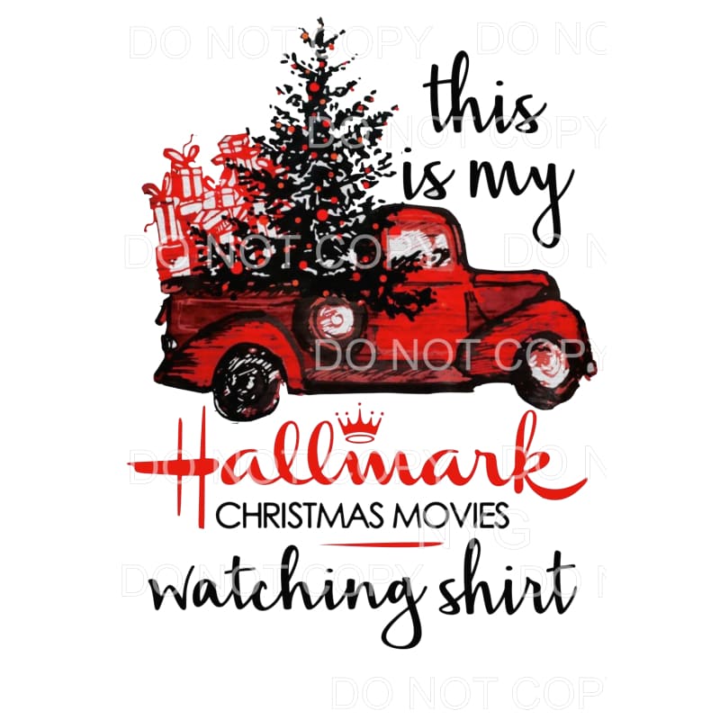 This is my hallmark shirt TRUCK # 30 Sublimation transfers -