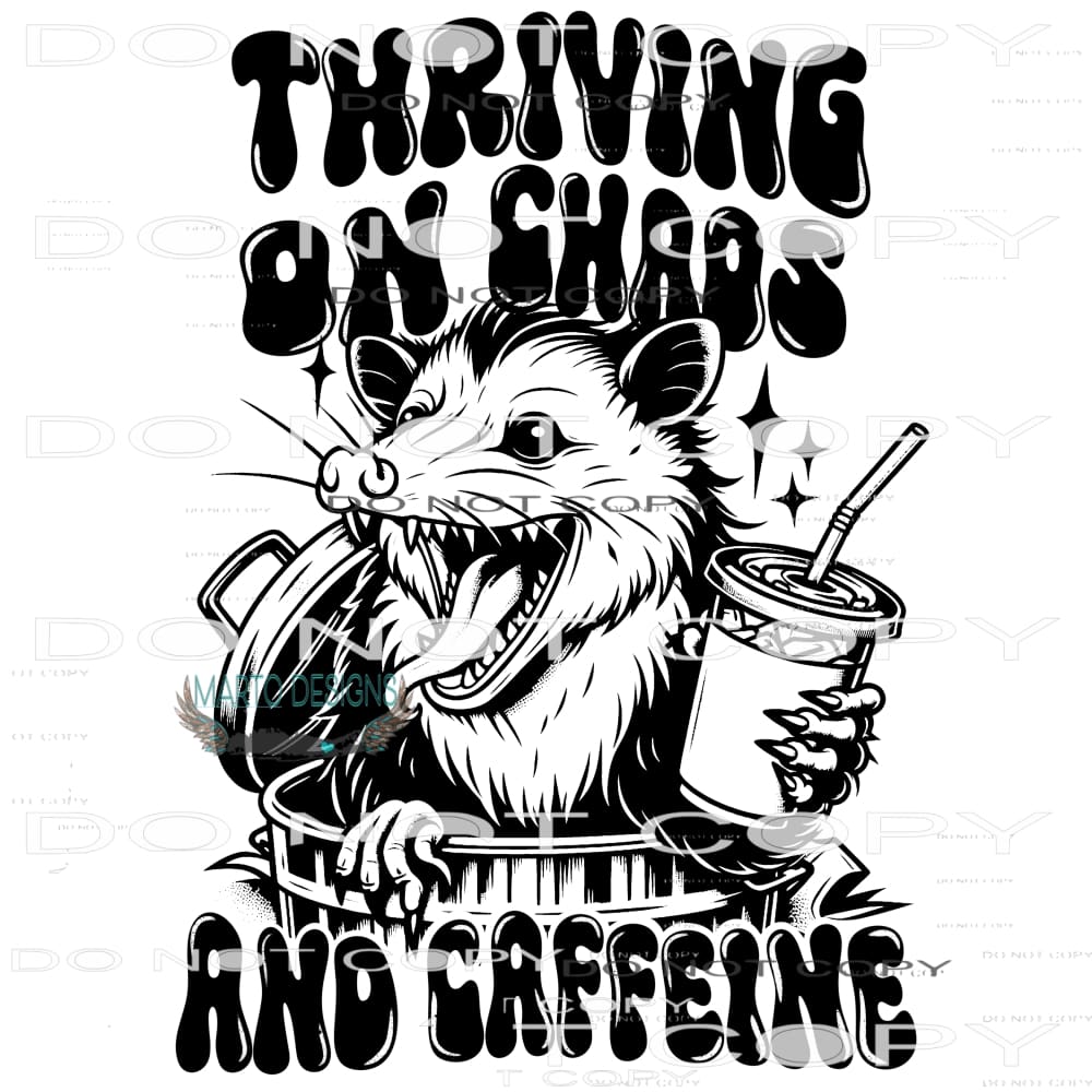 Thriving On Chaos And Juice #9145 Sublimation transfers -
