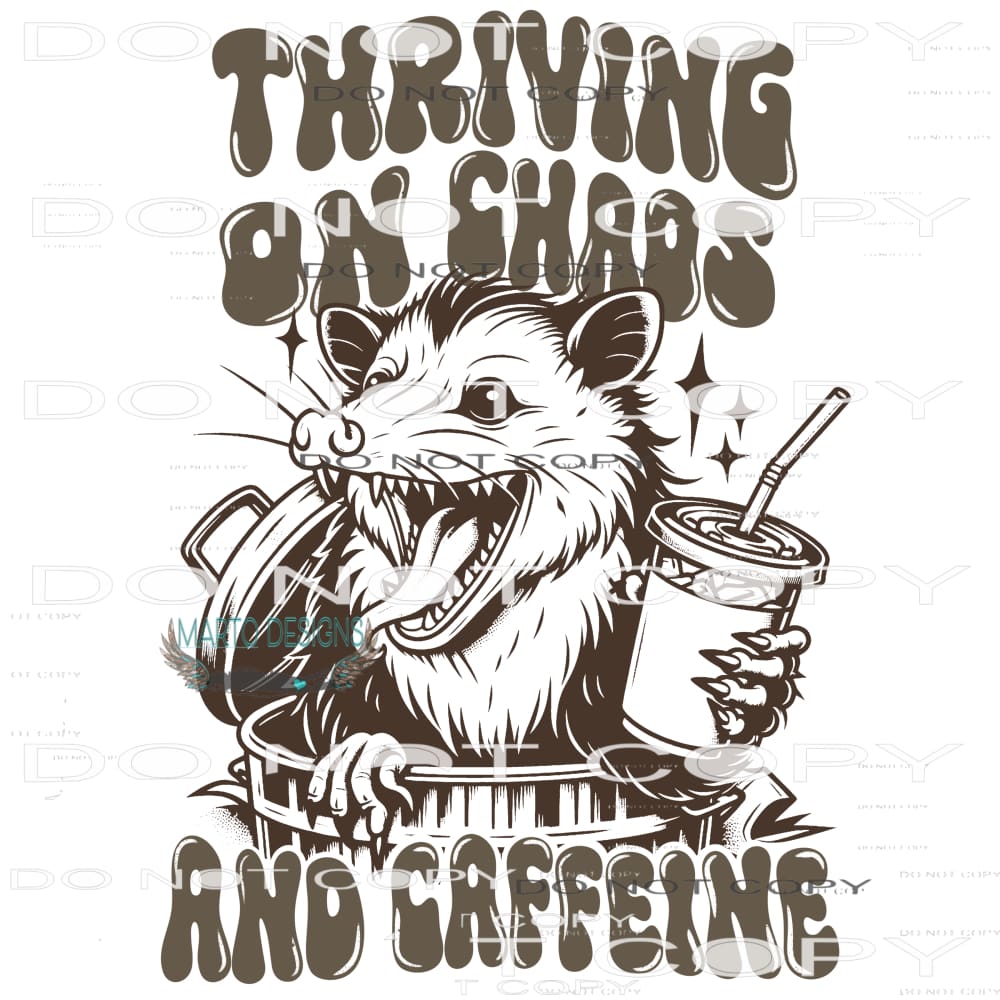 Thriving On Chaos And Juice #9146 Sublimation transfers -
