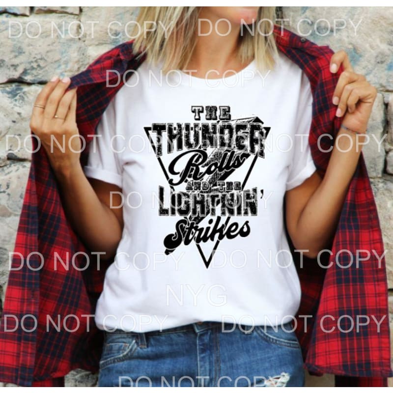Thunder Rolls and the Lightning Strikes # 526 Black SCREEN 