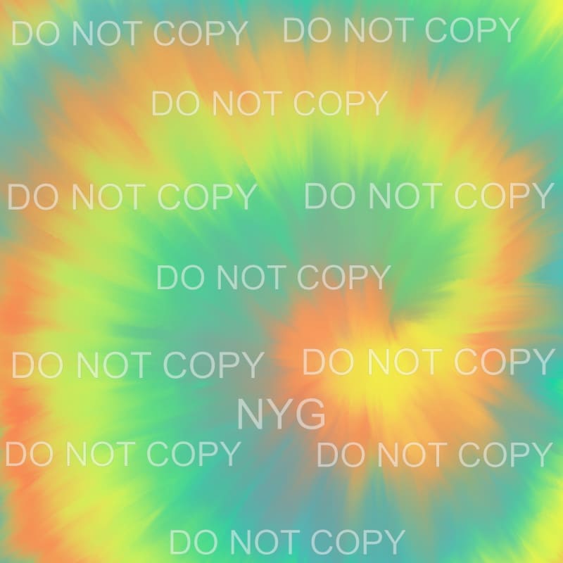 Tie Dye Sheet #1 Sublimation transfers - Heat Transfer