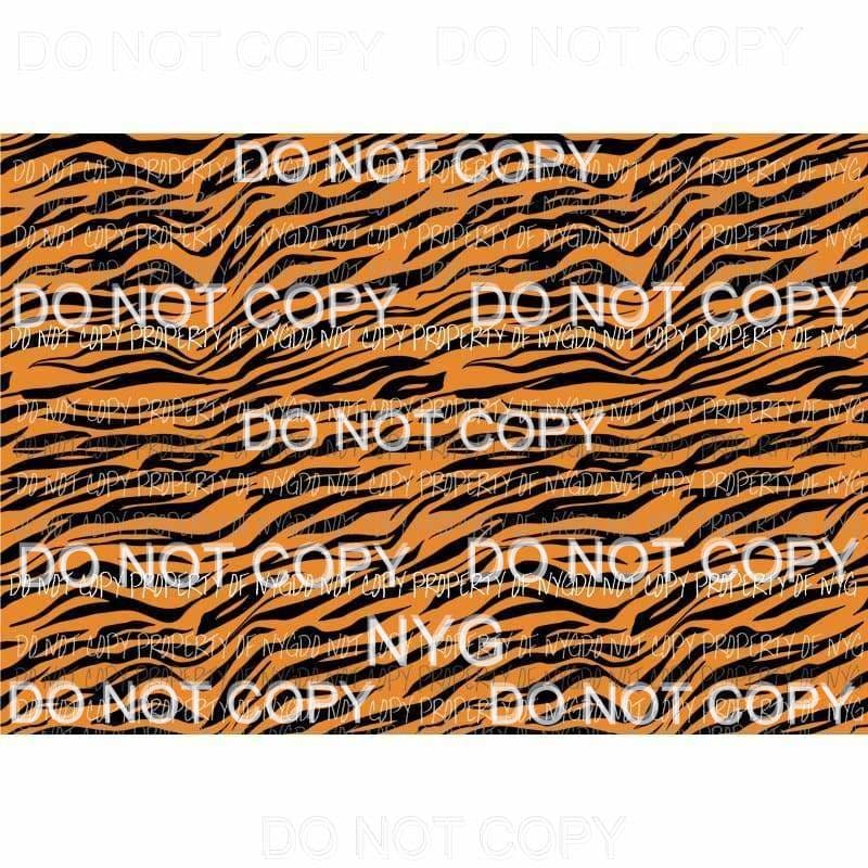 Tiger Sheet #1 Sublimation transfers 13 x 9 inches Heat Transfer