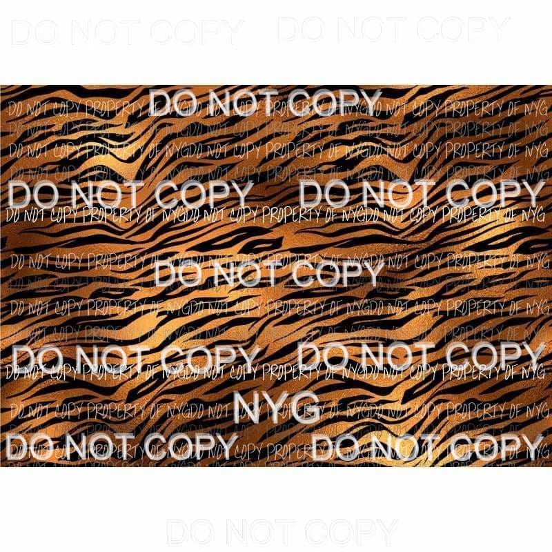 Tiger Sheet #11 Sublimation transfers 13 x 9 inches Heat Transfer