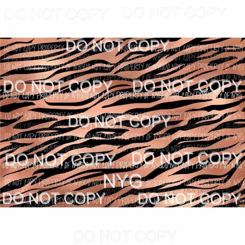 Tiger Sheet #31 Sublimation transfers 13 x 9 inches Heat Transfer