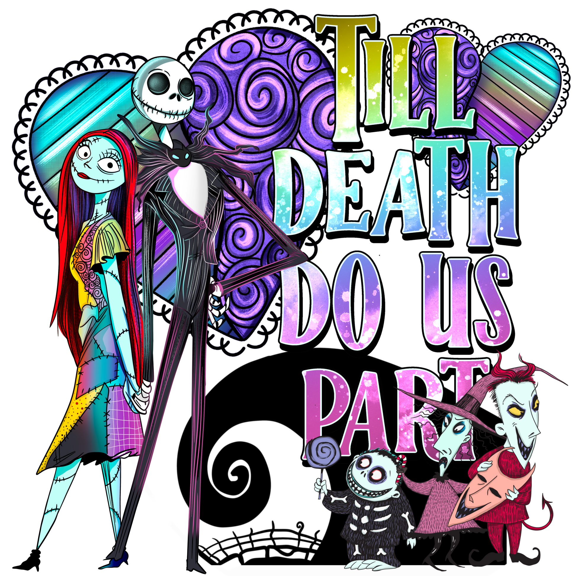 Till Death Do Us Part #8978 Sublimation transfers - Heat