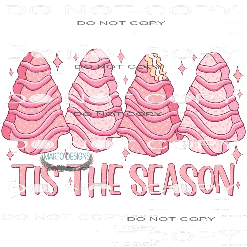 Tis The Season #7998 Sublimation transfers - Heat Transfer