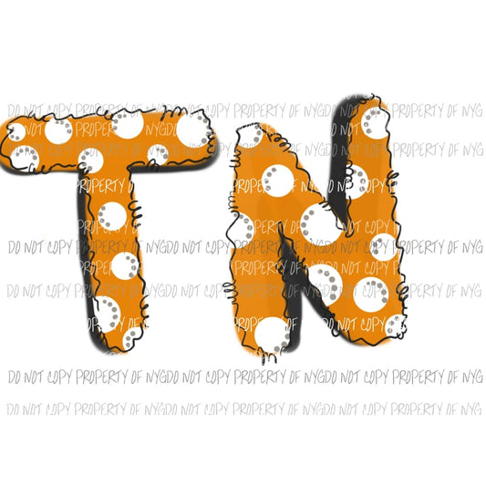 TN Tennessee state 3 Sublimation transfers Heat Transfer