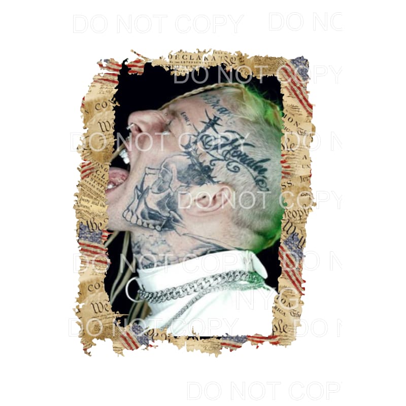 Tom McDonald #3 Sublimation transfers - Heat Transfer